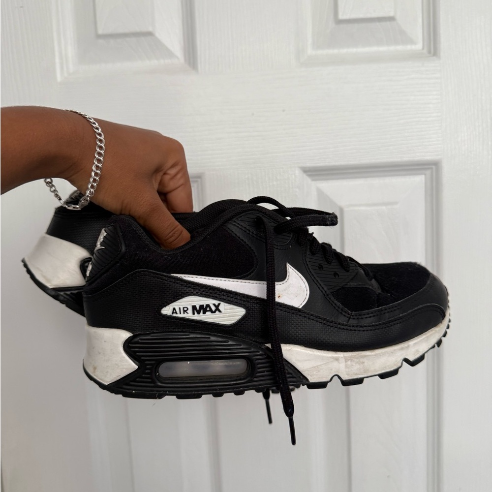 Nike Air Max Black and White Shoes